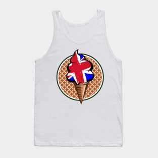 Union Jack ice cream Tank Top